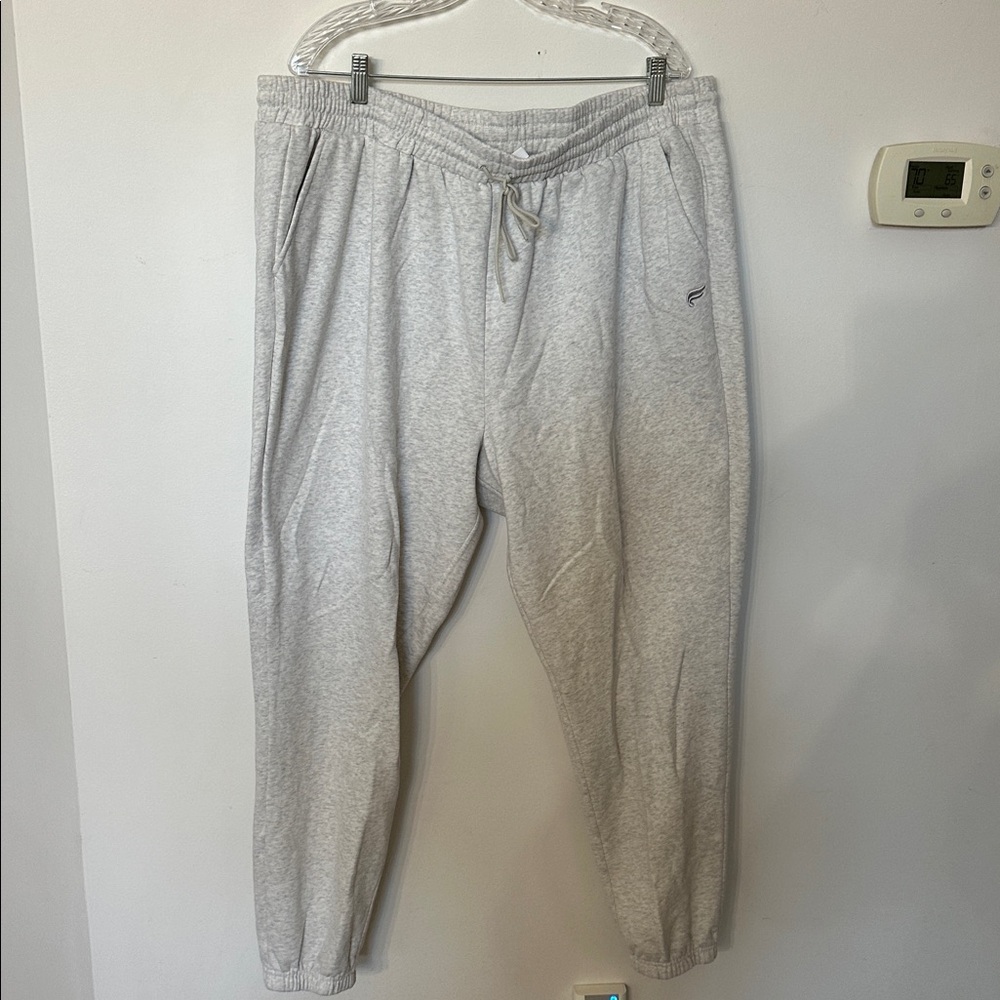Fabletics Women's Heather Gray Joggers - Picture 5 of 5